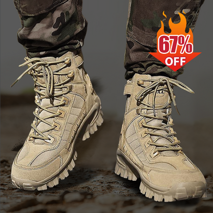 🥾60% OFF LAST DAY! 🔥 Tactical Sports Boots - Waterproof & Non-Slip Grip, Reinforced Toe for Outdoor/Training/Military Use ⚡📦