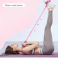 🏋️Фитнес лента за съпротива – 4-тръбна педална машина за разтягане на глезените