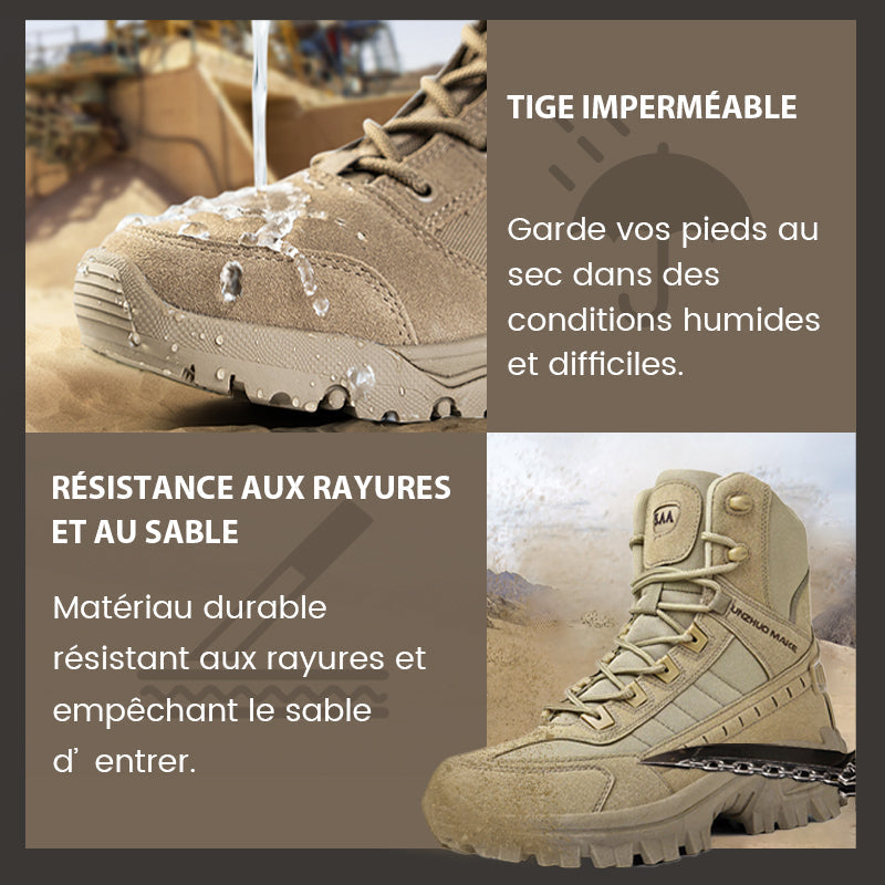 🥾60% OFF LAST DAY! 🔥 Tactical Sports Boots - Waterproof & Non-Slip Grip, Reinforced Toe for Outdoor/Training/Military Use ⚡📦-2