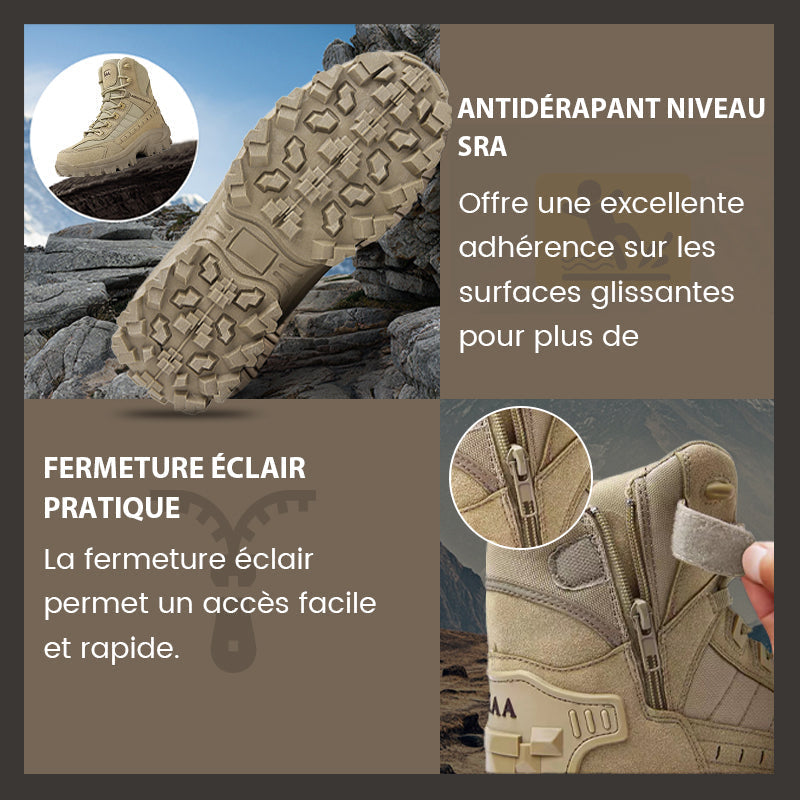 🥾60% OFF LAST DAY! 🔥 Tactical Sports Boots - Waterproof & Non-Slip Grip, Reinforced Toe for Outdoor/Training/Military Use ⚡📦-3