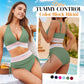 👙Цветен бикини с висока талия за контрол на корема🏖️