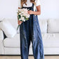 👖✨ Дамски комбинезон от дънки с свободна кройка – 5 цвята | S–2XL | Регулируеми презрамки | Baggy | Casual Chic
