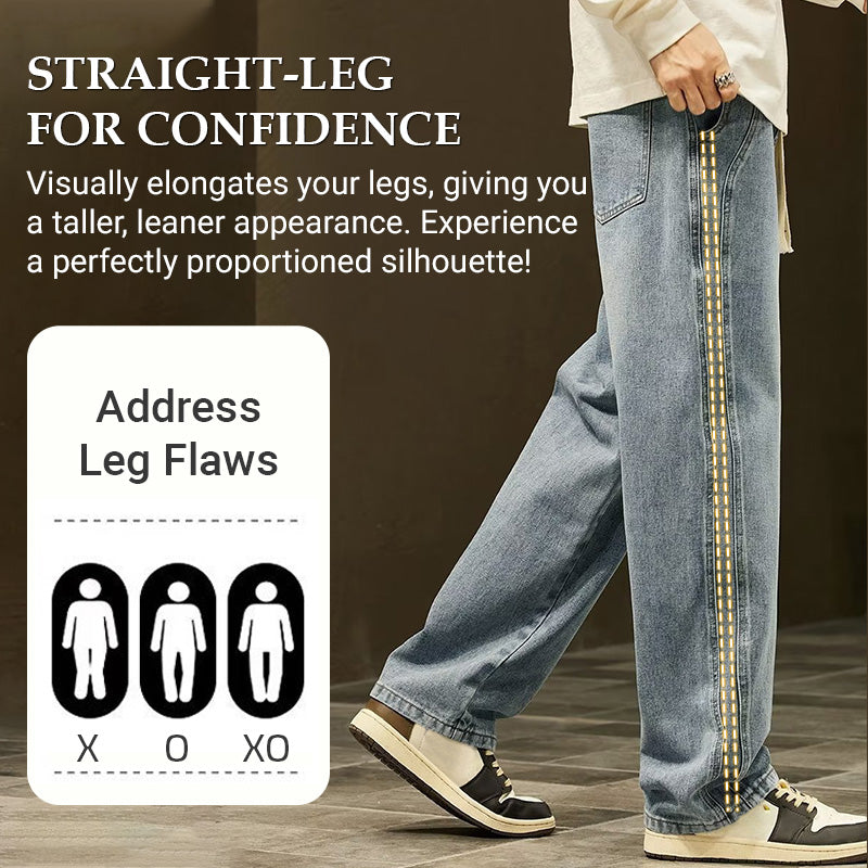 Men's Loose Straight Jeans👖-7