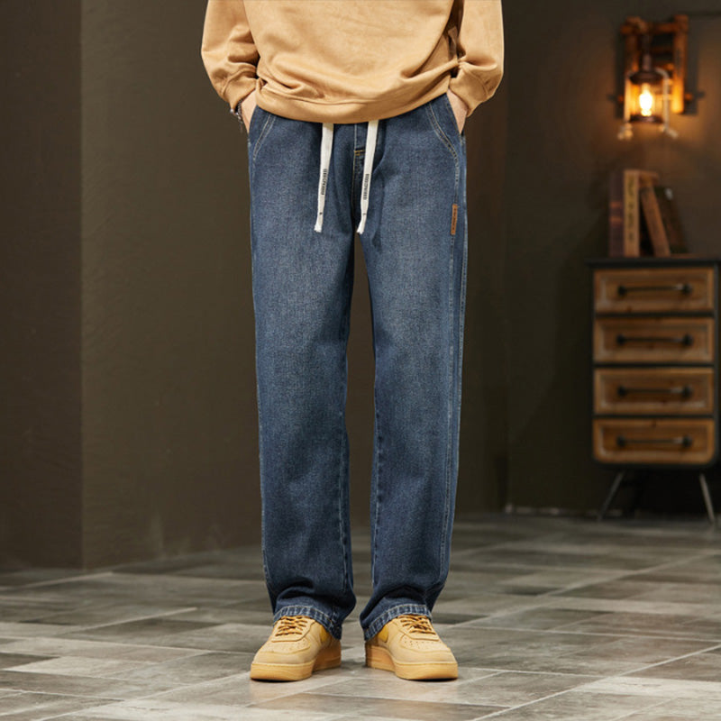 Men's Loose Straight Jeans👖-14