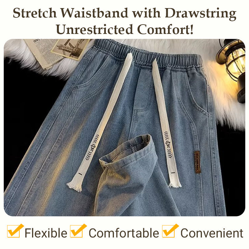 Men's Loose Straight Jeans👖-8