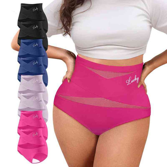 ☁️Seamless & Breathable, Everyday Comfort✨ Plus-Size High-Waist Tummy Control Panties – Soft & Skin-Friendly, No Marks ✨