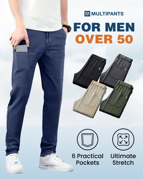 👍Last Day Sale 49% OFF🏆MultiPants – High Stretch Multi-pocket Durable Cargo Pants