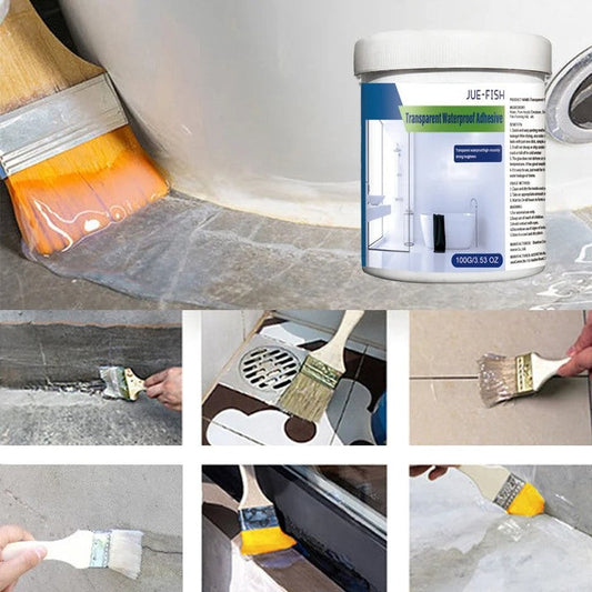 🔥Многофункционално прозрачно водоустойчиво лепило – Купи 1 и вземи 1 ПОДАРЪК! ☔💧