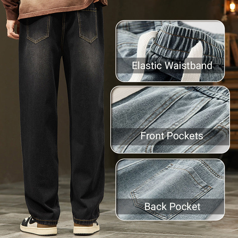 Men's Loose Straight Jeans👖-10