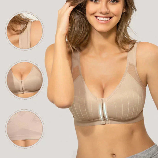 🔥Adjustable, underwire, front-closure bra