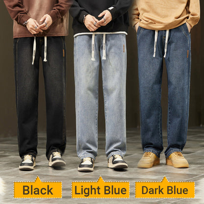 Men's Loose Straight Jeans👖-4