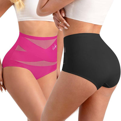 ☁️Seamless & Breathable, Everyday Comfort✨ Plus-Size High-Waist Tummy Control Panties – Soft & Skin-Friendly, No Marks ✨