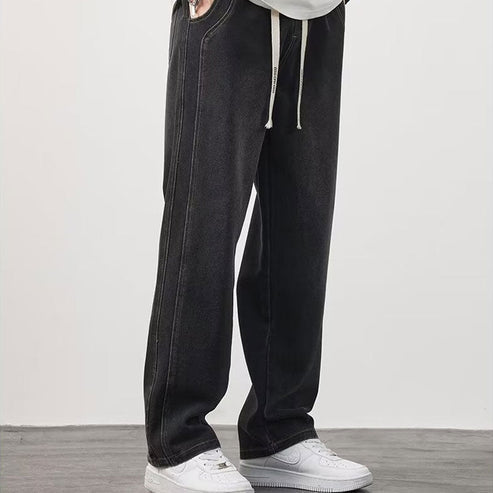Men's Loose Straight Jeans👖-2