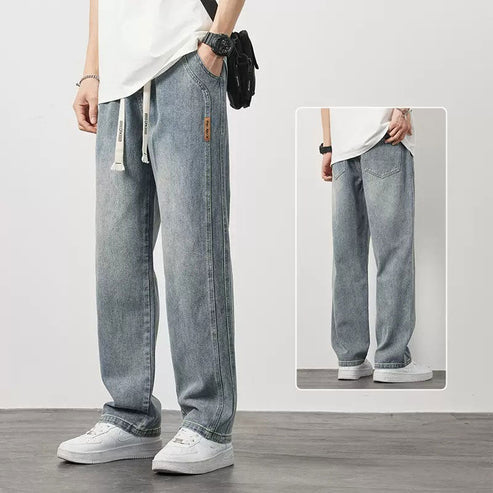 Men's Loose Straight Jeans👖-3