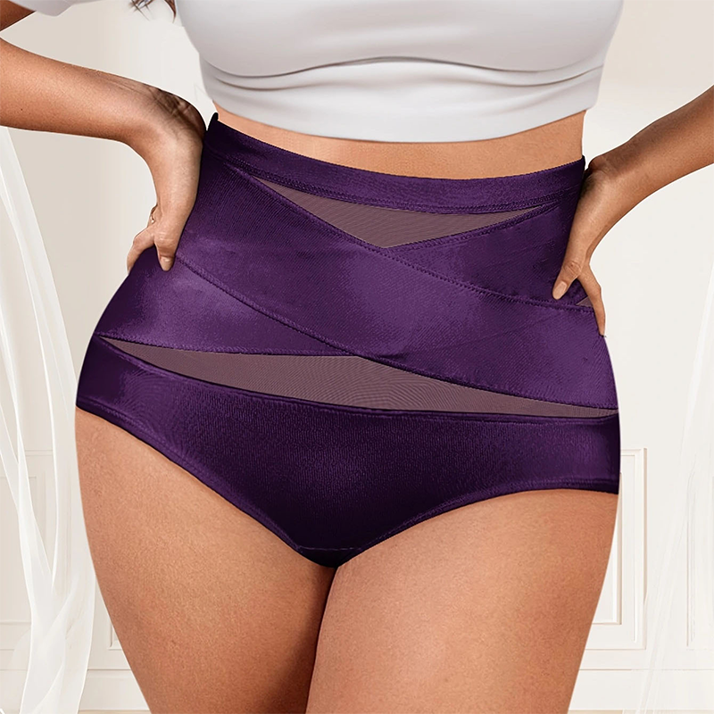 ☁️Seamless & Breathable, Everyday Comfort✨ Plus-Size High-Waist Tummy Control Panties – Soft & Skin-Friendly, No Marks ✨