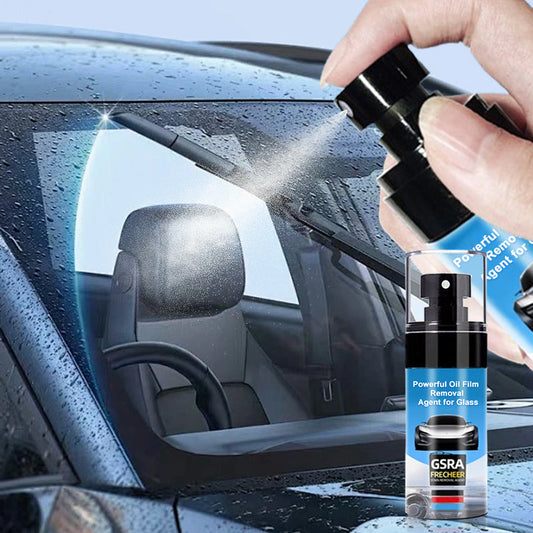 Мощен препарат за отстраняване на маслени петна от стъкло