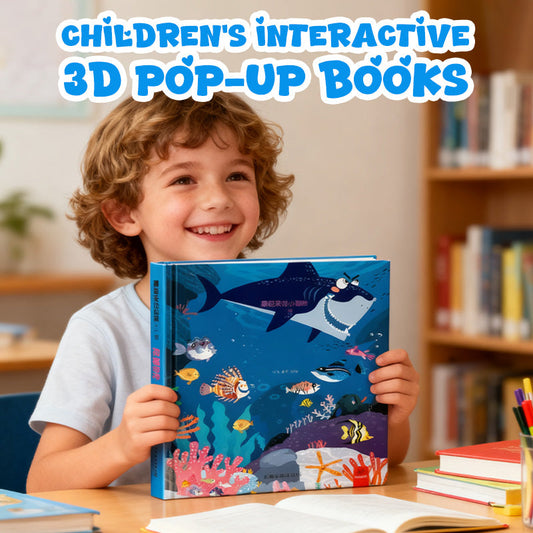 Детски интерактивни 3D изскачащи книги