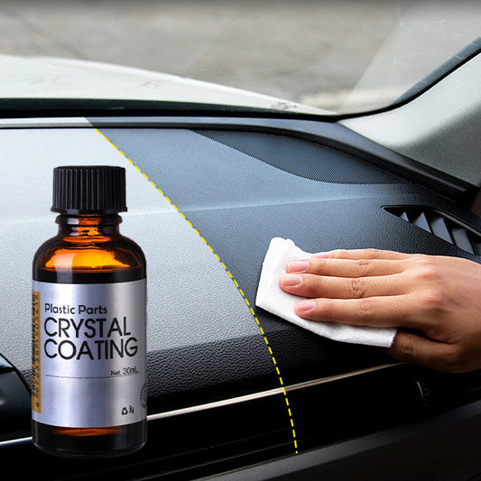 Подновяване на пластмасови облицовки в 1 стъпка – Възстановява избелели интериори и екстериори на автомобили (без необходимост от боядисване!)🎁Безплатна гъба