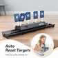 Electric Auto-Reset Shooting Target Game With Moving Rail