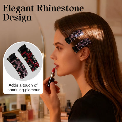 💕Last Day 50% OFF💕Rhinestone Hair Clip for Bangs-1
