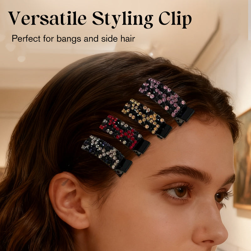 💕Last Day 50% OFF💕Rhinestone Hair Clip for Bangs-4