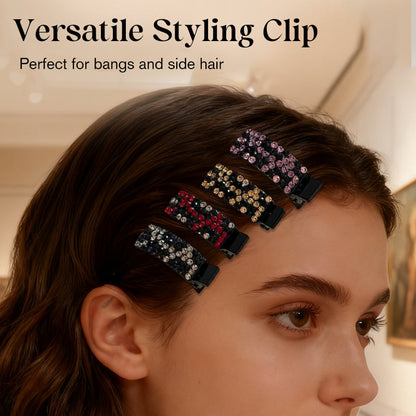 💕Last Day 50% OFF💕Rhinestone Hair Clip for Bangs-4