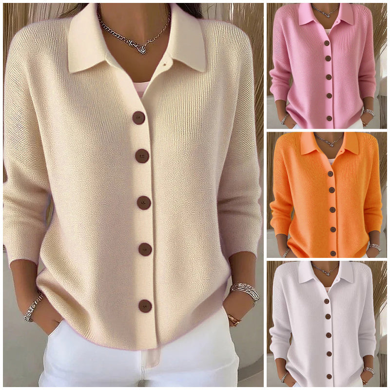 ⌛️Limited-Time Offer👚Women’s Casual Knit Button-Down Top