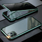 📱iPhone калъф Magnet King Apple Peep Proof Двустранен стъклен метален магнит Защитен калъф