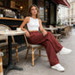 💐50% ОТСТЪПКА! Вечни панталони с висока талия – Универсални и стилни 👜👖【Ново пристигане】