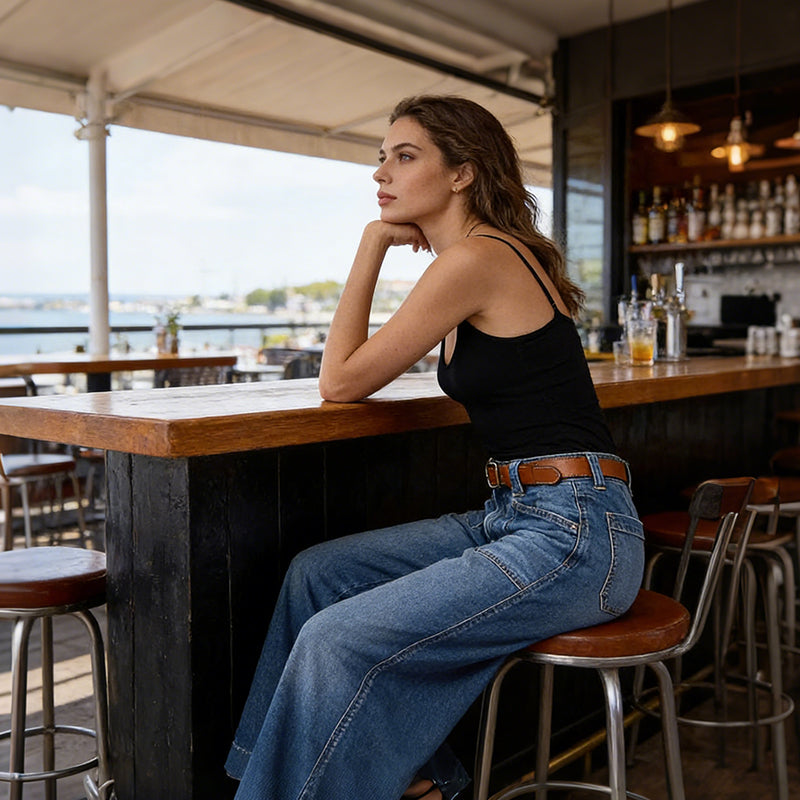 👖New Arrival Hot Sale 🥳50K+ SOLD!💥Women's High-Waist Wide-Leg Jeans