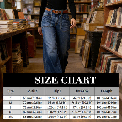 👖New Arrival Hot Sale 🥳50K+ SOLD!💥Women's High-Waist Wide-Leg Jeans
