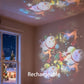 🥳⚡ Динамичен въртящ се LED прожектор