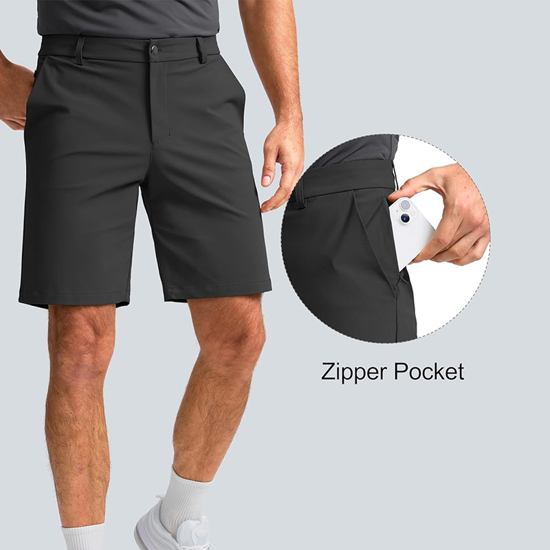 💎Quick-Dry Athletic Shorts for Men – 4-Way Stretch, Moisture-Wicking & Perfect for Gym, Golf or Daily Wear-4