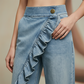 👖 Дънки с волани | Широки панталони ✨