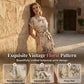 Damski kwiecisty plisowany midi dress