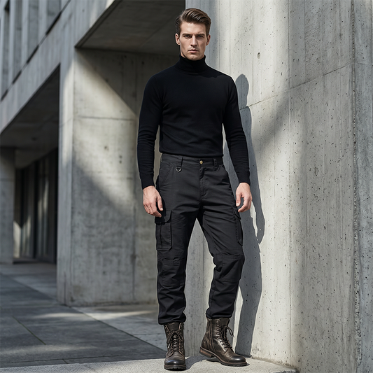 ✨Men's Classic Cargo Pants – Durable, Multi-Pocket, Straight-Leg 🏔️