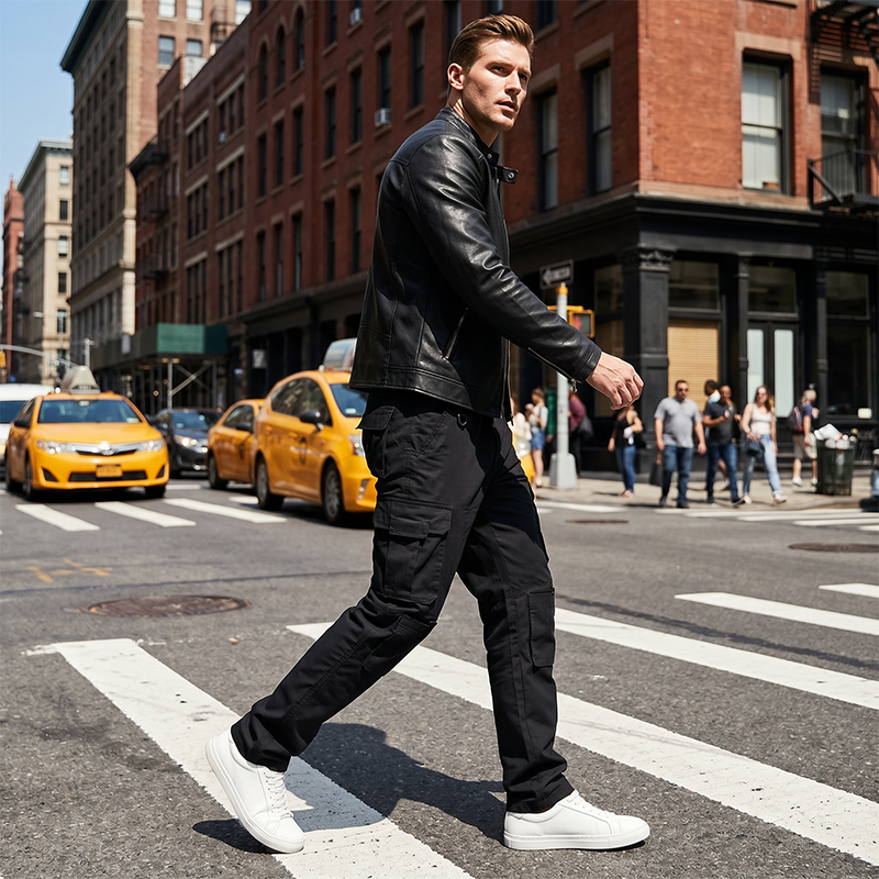 ✨Men's Classic Cargo Pants – Durable, Multi-Pocket, Straight-Leg 🏔️