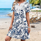👗Дамска ежедневна рокля с бохо флорален принт🌹