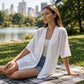 👗Дамско лятно леко яке - Без излишни грижи. Просто безгрижен шик☀️
