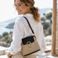 👜✨ Ръчно изплетена сламена чанта Crossbody – 4 цвята | 3 начина на носене | Лека лятна елегантност