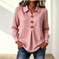 Best Seller🔥 👚 Elegancka bluzka na guziki z kołnierzykiem typu skrzydełka — ponadczasowa i stylowa do biura i na co dzień