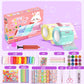 DIY Nano Tape Bubble Craft Kit – Készíts puha buborékokat, kockákat és kreatív formákat