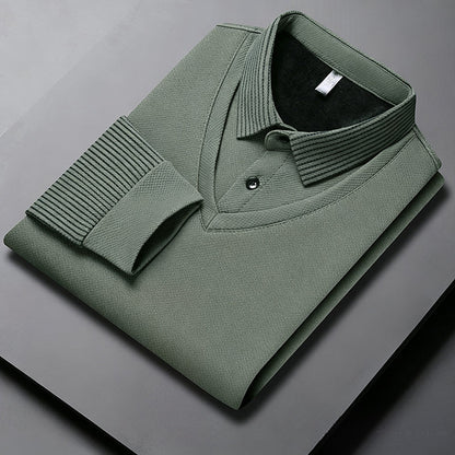 🛍️Men's False Two-Piece Long Sleeve Top