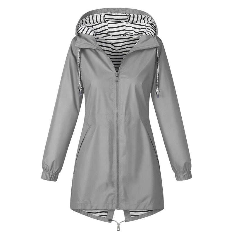 🌧️ Ready When the Weather Turns ⚡️ Women's Waterproof Hooded Outdoor Jacket-12