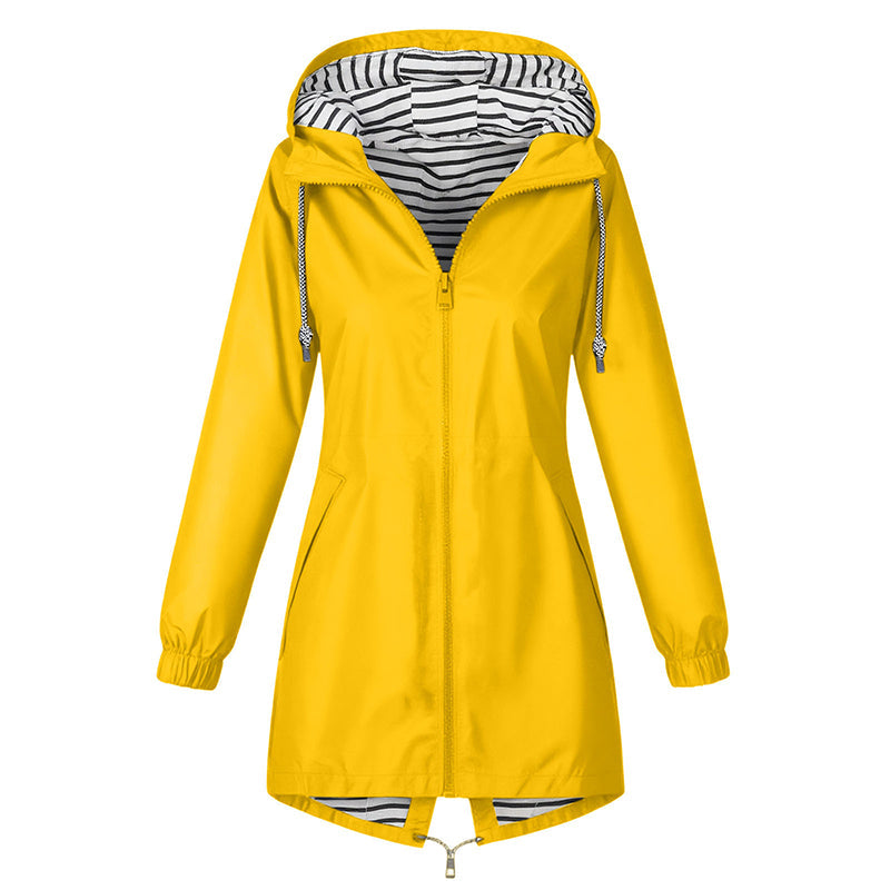 🌧️ Ready When the Weather Turns ⚡️ Women's Waterproof Hooded Outdoor Jacket-9