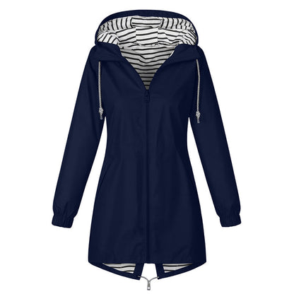 🌧️ Ready When the Weather Turns ⚡️ Women's Waterproof Hooded Outdoor Jacket-16