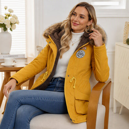 🧥 Women's Parka Jacket – 🍂☁️ Hooded Design & Warm Lining | Wind & Cold Protection, Easy Outings ✨