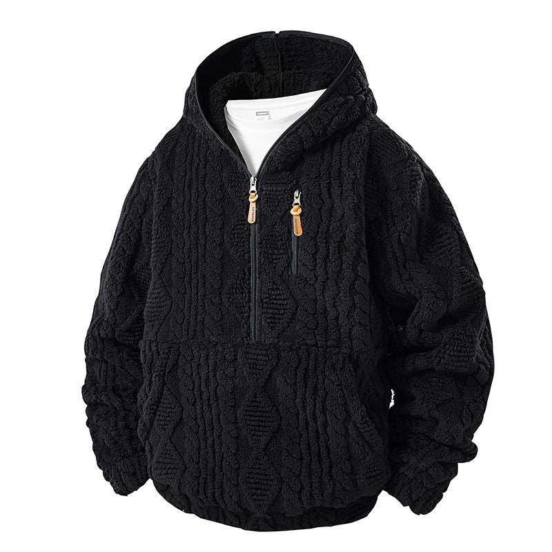 Men's Cable Knit Hoodie — Winter Warm 🧥
