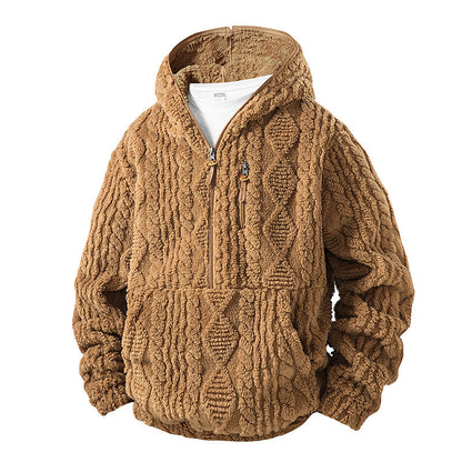 Men's Cable Knit Hoodie — Winter Warm 🧥