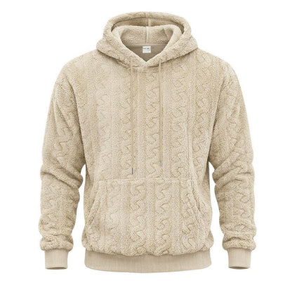 Men's Cable Knit Hoodie — Winter Warm 🧥